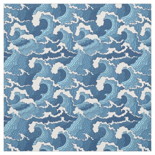 Abstracte golven stof (Swatch)