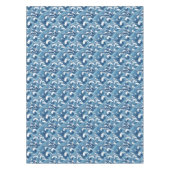 Abstracte golven tafelkleed (Voorkant)