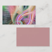 Abstracte golven visitekaartje (Voorkant / Achterkant)