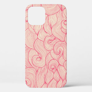 Abstracte golvende streken,  patroon. Case-Mate iPhone case