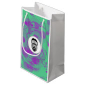 Abstracte Gorilla Gift Bag Klein Cadeauzakje (Achterkant Gekanteld)