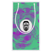 Abstracte Gorilla Gift Bag Klein Cadeauzakje (Voorkant)