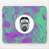 Abstracte Gorilla Mousepad Muismat (Voorkant)