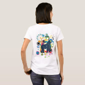 Abstracte Gorilla Women's Basic T-Shirt (Achterkant volledig)