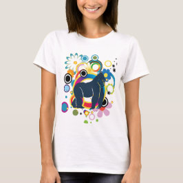 Abstracte Gorilla Women's Basic T-Shirt