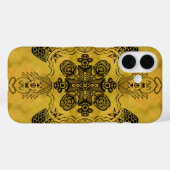 Abstracte Gothic Tribal Line Tekening Herhalingspa Case-Mate iPhone Case (Achterkant (horizontaal))