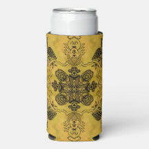 Abstracte Gothic Tribal Line Tekening Herhalingspa