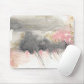 Abstracte goud roze kunst muismat (Met muis)