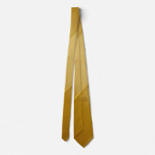 Abstracte Gouden Diagonale Lagen Luxe Kunst Stropdas (Achterkant)