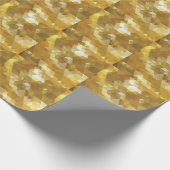 Abstracte gouden driehoek textuur cadeaupapier (Hoek)