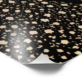 abstracte gouden en zwarte driehoeken foto afdrukk foto afdruk (Hoek)