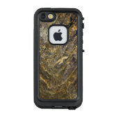 Abstracte gouden fontein water 2 LifeProof iPhone hoesje (Achterkant)