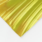 Abstracte Gouden Fractal Fleece Deken (Hoek)