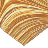 Abstracte gouden fractal korte tafelloper (Hoek)