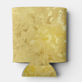 Abstracte gouden grunge textuur achtergrond blikjeskoeler (Achterkant)