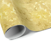Abstracte gouden grunge textuur achtergrond cadeaupapier (Rol Hoek)