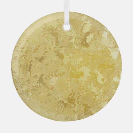 Abstracte gouden grunge textuur achtergrond glas ornament (Voorkant)