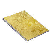 Abstracte gouden grunge textuur achtergrond notitieboek (Rechterzijde)