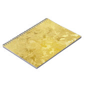 Abstracte gouden grunge textuur achtergrond notitieboek (Linkerzijde)