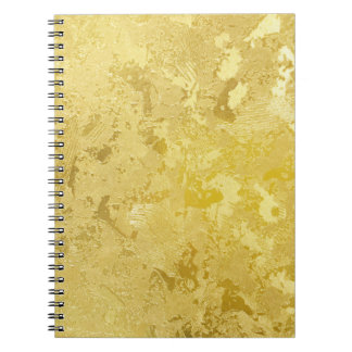 Abstracte gouden grunge textuur achtergrond notitieboek