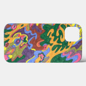 abstracte gouden kunst Case-Mate iPhone case (Achterkant (horizontaal))