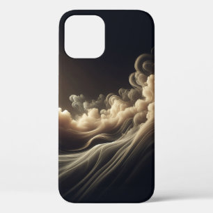 Abstracte Gouden Nevel Telefoonhoes Droomstof Goud Case-Mate iPhone Case