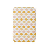 Abstracte gouden ogeenpatroonachtergrond badmat (Voorkant Verticaal)