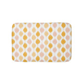 Abstracte gouden ogeenpatroonachtergrond badmat (Voorkant)