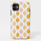 Abstracte gouden ogeenpatroonachtergrond Case-Mate iPhone case (Achterkant)
