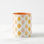 Abstracte gouden ogeenpatroonachtergrond mok (Midden)