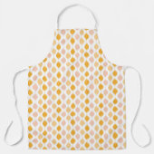 Abstracte gouden ogeenpatroonachtergrond schort (Voorkant)