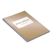 Abstracte gouden oppervlaktextuur notitieboek (Rechterzijde)