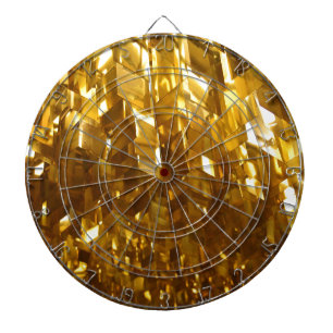 Abstracte gouden plafondkunst dartbord