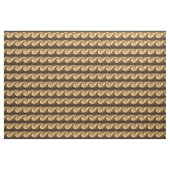 abstracte gouden spiraalstructuur stof (Yard (91,4 cm))