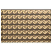 abstracte gouden spiraalstructuur stof (Fat Quarter)