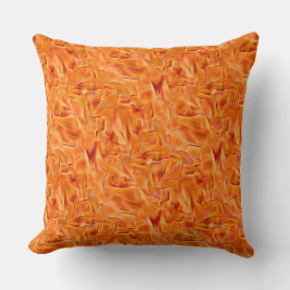 Abstracte gouden tamarin met gekruiste benen, oran kussen