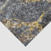 Abstracte gouden vonken rotsachtige textuur tissuepapier (Detail)