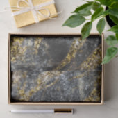 Abstracte gouden vonken rotsachtige textuur tissuepapier (Geschenk)