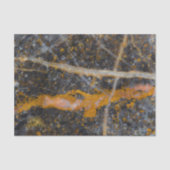 Abstracte gouden witte lijnen rots textuur tissuepapier (Voorkant)
