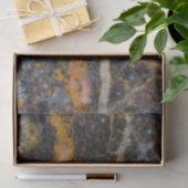 Abstracte gouden witte lijnen rots textuur tissuepapier (Geschenk)