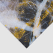 Abstracte gouden witte lijnen rotsachtige textuur tissuepapier (Detail)
