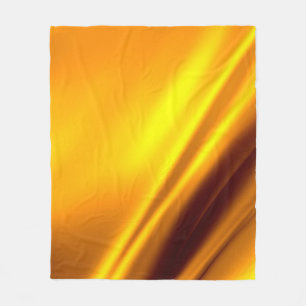 Abstracte goudgolvende achtergrond fleece deken