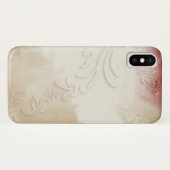 Abstracte goudgrijze kunst Case-Mate iPhone case (Achterkant (horizontaal))