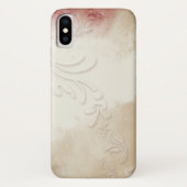 Abstracte goudgrijze kunst Case-Mate iPhone case (Achterkant)