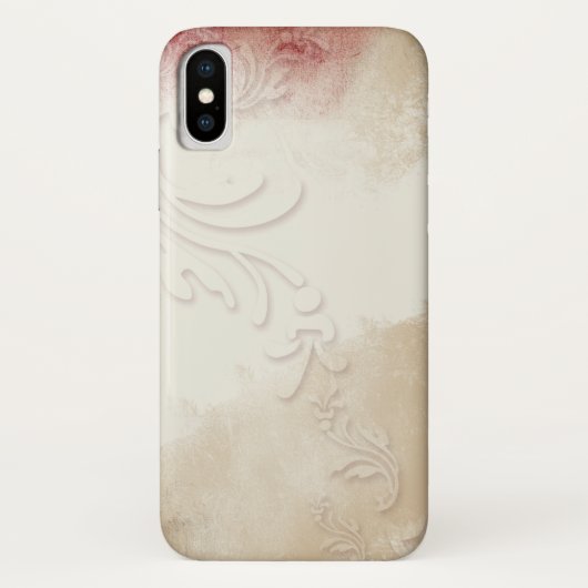 Abstracte goudgrijze kunst Case-Mate iPhone case (Achterkant)