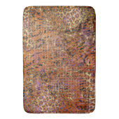 Abstracte goudhuid met gemengde samenstelling en l badmat (Voorkant Verticaal)