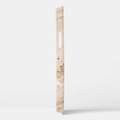Abstracte goudmarmer met glittergolven Case-Mate iPhone case (Achterkant / Rechts)