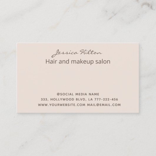 Abstracte goudpastelwasprogramma's met goudglitter visitekaartje (Achterkant)