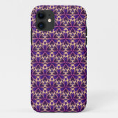 Abstracte goudroze bloemen Case-Mate iPhone case (Achterkant)