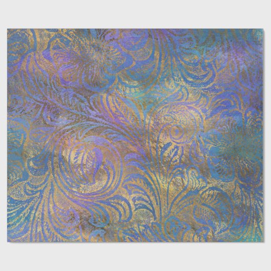 Abstracte goudtexturen cadeaupapier (Vlak)